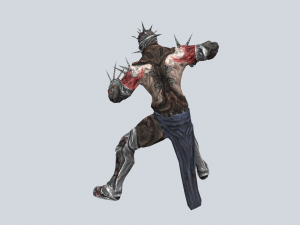 game ready ninja warrior low poly 3D Model