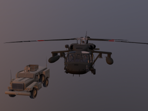 army technics 3D Model