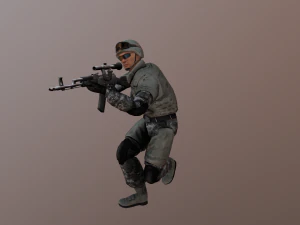 солдат 3D Модель