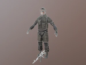 soldier 3D Model