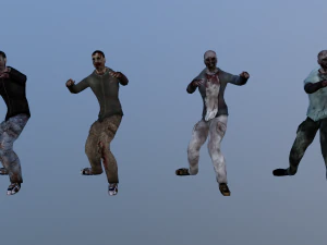 зомби 3D Модель