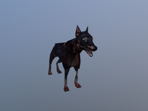 zombie dog Modèle 3D