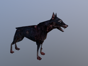 zombie dog Modèle 3D
