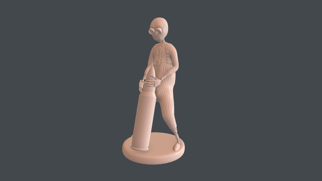 03 nine 3dprint Model do druku 3D .c4d .max .obj .3ds .fbx .stl .blend 