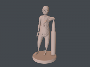 04 nine 3D printmodel