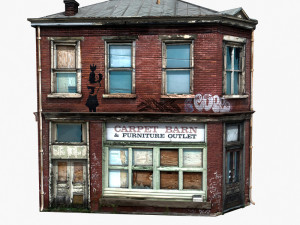 european old house 3Dモデル