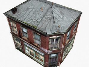 european old house 3D Model