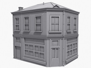 european old house 3D Model