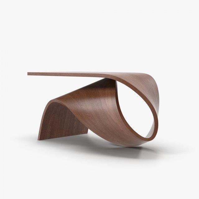 mobius desk 3D 模型 .c4d .max .obj .3ds .fbx .stl .blend 