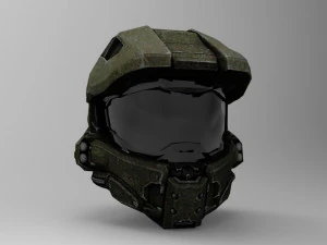 master chief helmet 3D Model