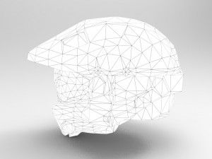 master chief helmet 3D Model