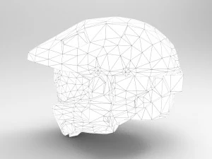 master chief helmet 3D Model