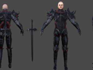 dragon knight 3D मॉडल
