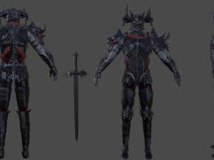 dragon knight 3D मॉडल