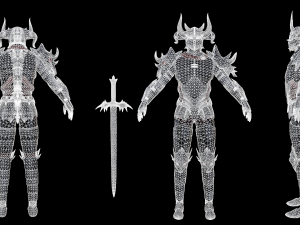 dragon knight 3D मॉडल
