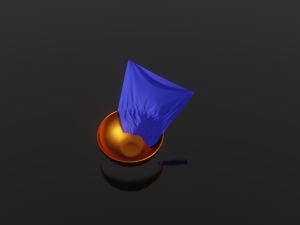 bowl and cloth Modelo 3D