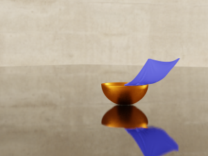 bowl and cloth 3D Модель