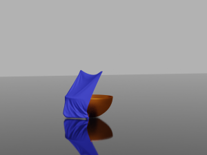 bowl and cloth 3D Модель