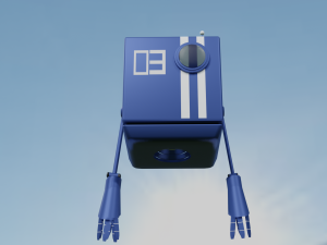 flying robot 3D Model