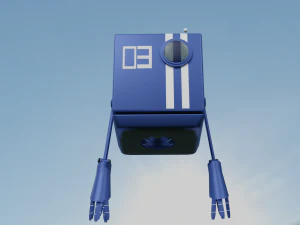 flying robot 3D Model