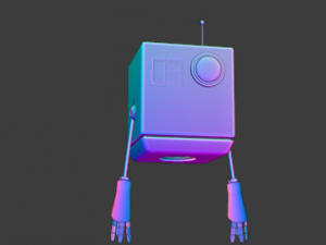 flying robot 3D Model