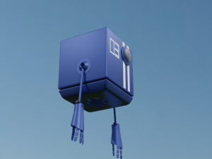 flying robot 3D Model