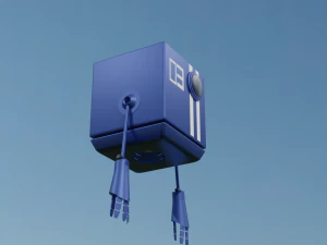 flying robot 3D Model