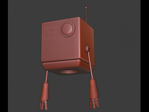 flying robot 3D Model