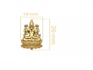 laxmi pendant Modello 3D