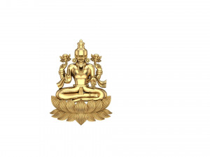 laxmi pendant Modello 3D