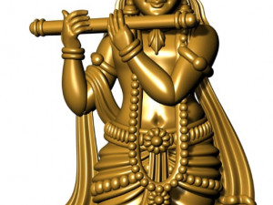 krishna indian god Modèle 3D
