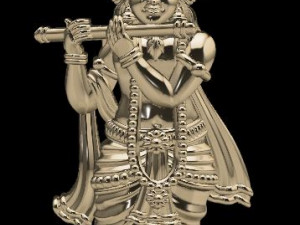 krishna indian god 3D 모델