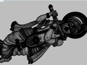 krishna indian god 3D Model