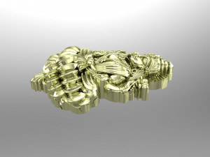 laxmi indian godess 3D Model