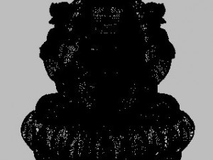 laxmi indian godess 3D Model