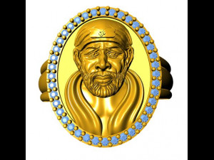 saibaba ring 3D Model