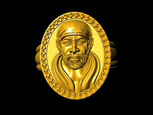 saibaba ring 3D Model