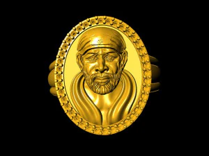 saibaba ring 3D Model