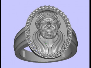 saibaba ring 3D Model
