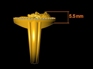 saibaba ring 3D Model