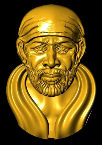 saibaba 3D Model .c4d .max .obj .3ds .fbx .stl .blend 