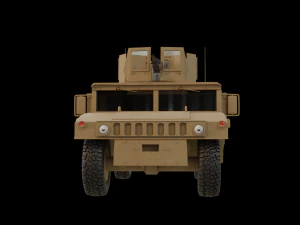 humvee 3d v2 3D Model