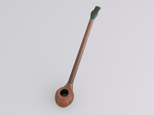pipe smoking 3D मॉडल