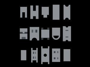 15 models-objects 3D मॉडल
