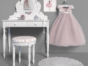 set per la camera dei bambini Modello 3D