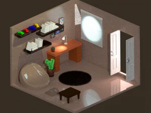 Workspace 3D Model