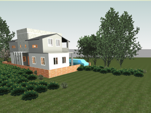3 bhk housing 3D मॉडल