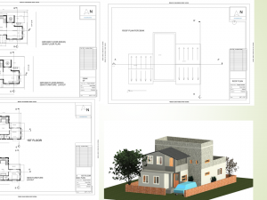 3 bhk housing 3D Модель