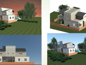 3 bhk housing 3D Модель