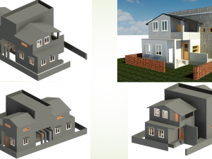 3 bhk housing 3D Модель